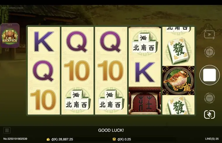Ảnh bảng biểu tượng & tính năng game Mahjong (slot JDB) chơi tại LC79