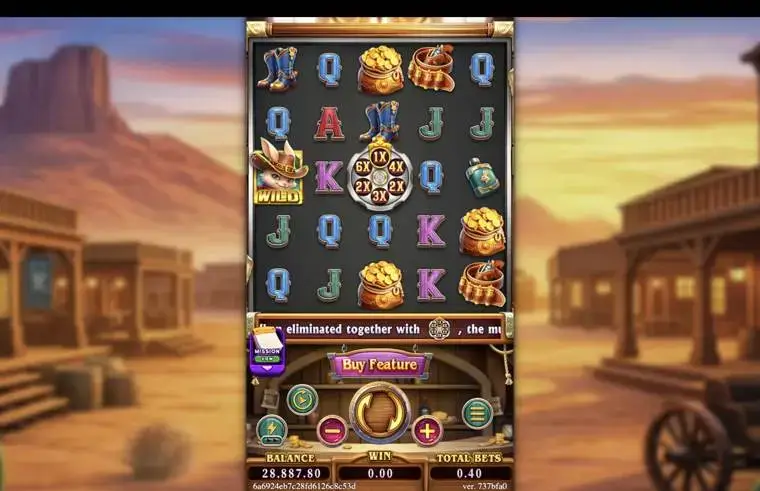Ảnh bảng biểu tượng & tính năng game REVOLVER HARE (slot FC) chơi tại LC79