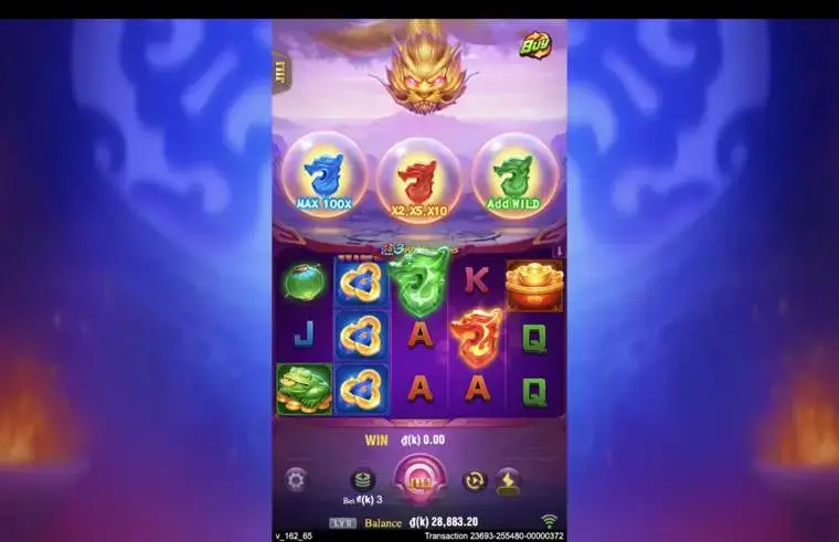 Ảnh bảng biểu tượng & tính năng game 3 Pot Dragons (slot JILI) chơi tại LC79