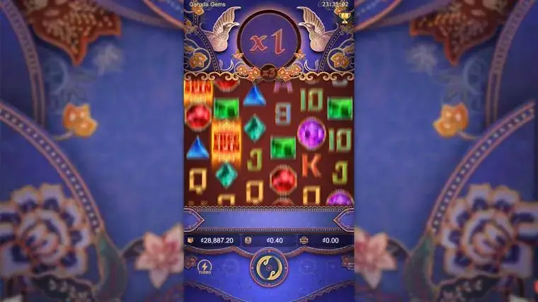 Ảnh màn hình gameplay game Garuda Gems (slot PG) chơi tại LC79