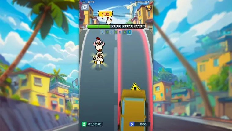 Ảnh màn hình gameplay game Chicky Run (slot PG) chơi tại LC79