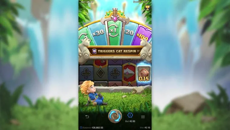 Ảnh bảng biểu tượng & tính năng game Gem Saviour Sword (slot PG) chơi tại LC79